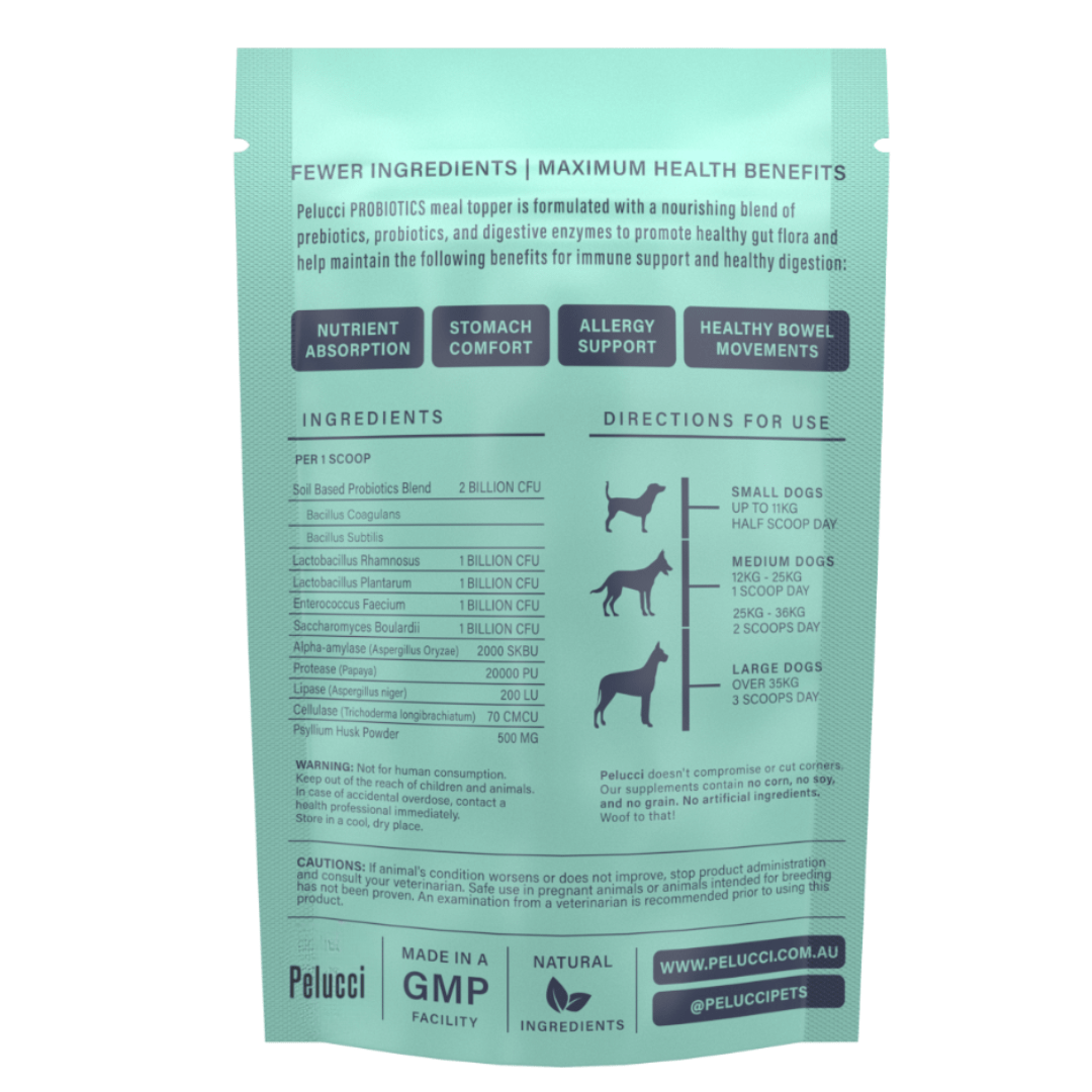 Probiotics & Prebiotics - Pelucci