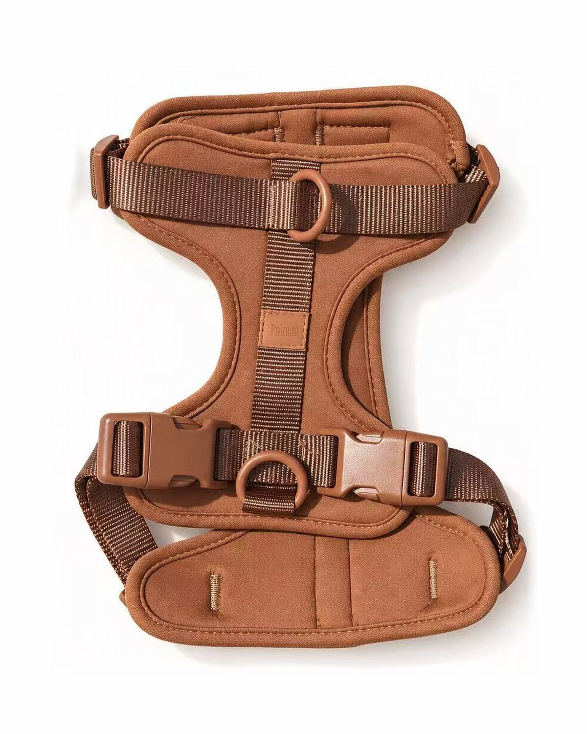 Pelucci Harness in Cocoa, front