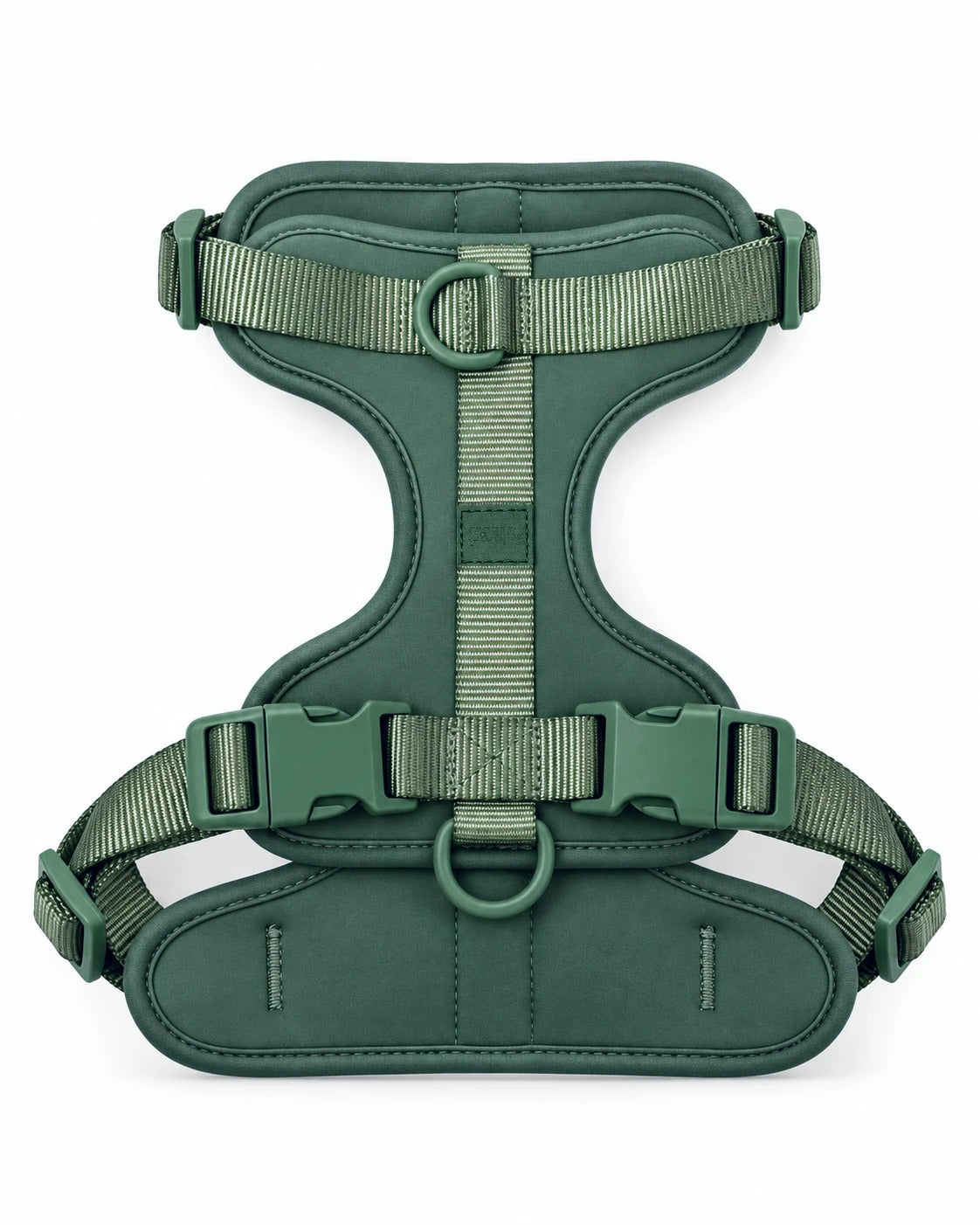 Pelucci Harness in Forest Green, front