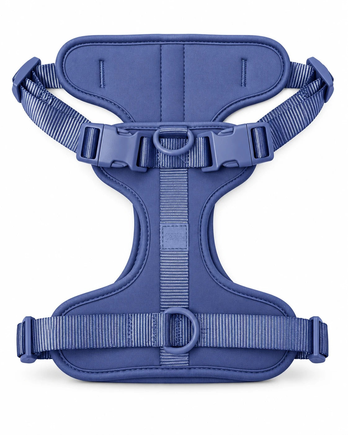 Pelucci Harness in Ocean Blue, front