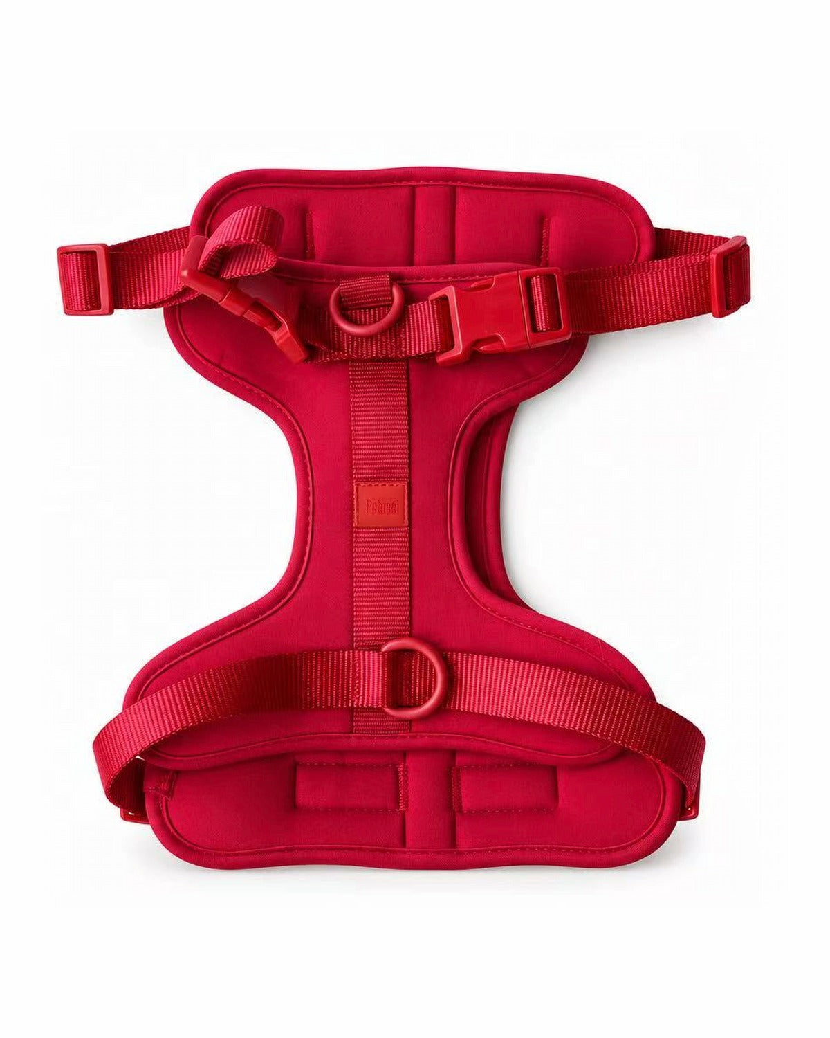 Pelucci Harness in Rosella Red, front